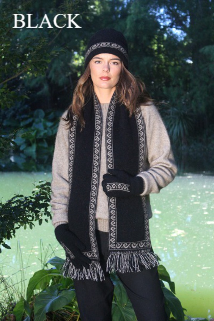 Lothlorian Merino Possum Koru Beanie image 1